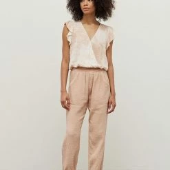 Grade & Gather Tops The Soft Rose Tie Dye Blouse