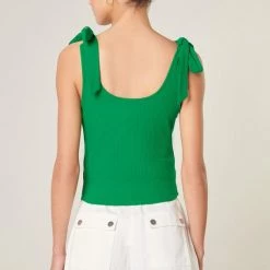 Sugar Lips Tops The Breck Essential Scoop Neck Tie Tank