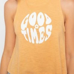 Le Lis The Good Times Yellow Sunshine Tank