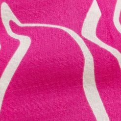 Le Lis The Macey Fuchsia Pink Abstract Cropped Top Tops