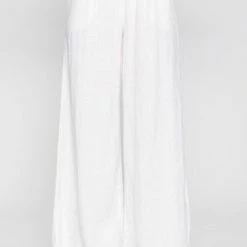 Final Touch The Myrtle Beach White Linen Pants