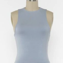 Final Touch The Harlow High Neck Double Layered Tank Top
