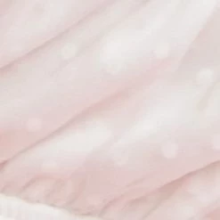 Flying Tomato Tops The Lourdes Swiss Dot Mesh Crop Top