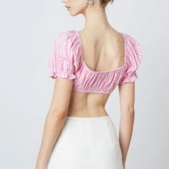 Cotton Candy LA The Rush Linen Envelope Skort Skirts