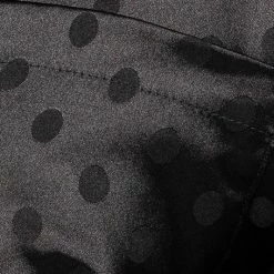 Le Lis Tops The Molly Black Polka Dot Satin Shirt