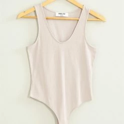 Hyfve Tops The Get Your Way Ribbed Tank Bodysuit