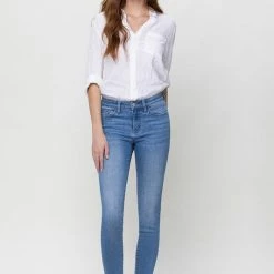 Vervet The Shasta High Rise Skinny Jeans