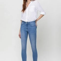 Vervet The Shasta High Rise Skinny Jeans