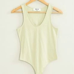 Hyfve Tops The Get Your Way Ribbed Tank Bodysuit