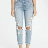 Eunina The Eternal Youth Light Wash High Rise Mom Fit Jeans