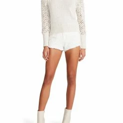Tops The Gave Good Lace Ivory Sweater By BB Dakota