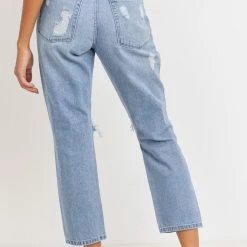 Just Panamaco Inc The Torrey Super Destroyed Girlfriend Jeans