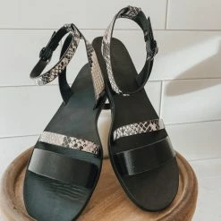 CCOCCI Moondance Black Sandals Shoes