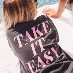 Friday + Saturday The Take It Easy Pocket Tee