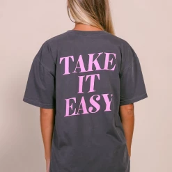 Friday + Saturday The Take It Easy Pocket Tee