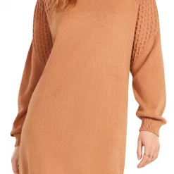 The Little Wing Dress In Camel By BB Dakota Dresses