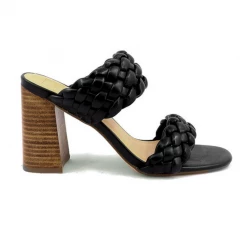 Shu Shop Shoes The Heaven Braided Heels In Black