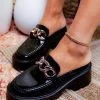 Mars Sky The Maya Women Chain Lug Sole Slip On Loafers