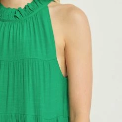 Entro The Wendy Sleeveless Tiered Maxi Dress