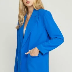 Entro Tops The Lydia Single Button Long Sleeve Blazer