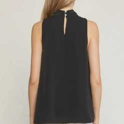 Entro Tops The Tristyn Cowl Neck Sleeveless Top