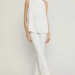 Entro Tops The Tristyn Cowl Neck Sleeveless Top