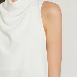 Entro Tops The Tristyn Cowl Neck Sleeveless Top