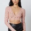 Cotton Candy LA The Disco Diva Terra Wrap Sweater