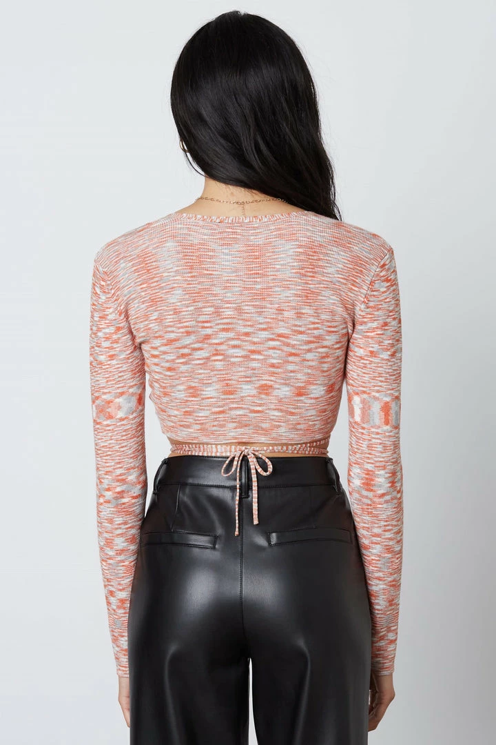 Cotton Candy LA The Disco Diva Terra Wrap Sweater